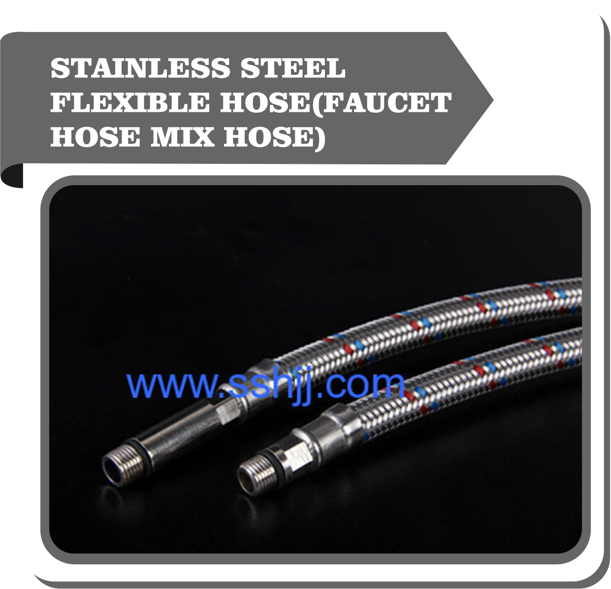 Stainless steel braided hose(faucet hose mix hose