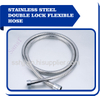 Stainless steel double lock flexible hose